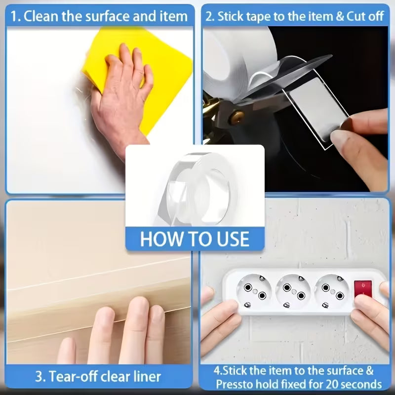 Magic Nano Tape (Buy 1 Get 1 Free !!)