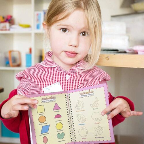 ✨Handwriting Practice Copybook📚, (4 Book + 1 Pen+ 10 Refill +1 Grip)✍